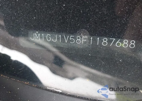 2015 Mazda Mazda6 I Touring z USA, uszkodzony, nr VIN JM1GJ1V58F1187688